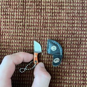 Mini Handmade Pocket Tool w/ Sheathe